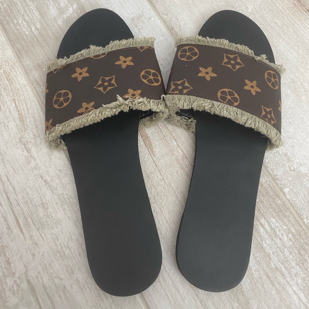 Brown sandals